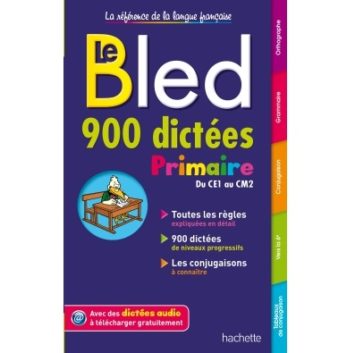 Le Bled 900 dictées Primaire essentielles disponible sur Algériemarket.com