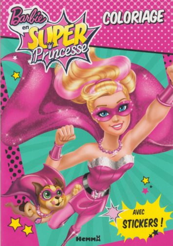 barbie-en-super-princesse-coloriage-avec-stickers