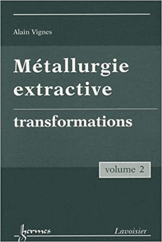 Métallurgie extractive Tome 2 c22
