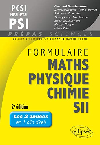 Formulaire PCSI c24 math