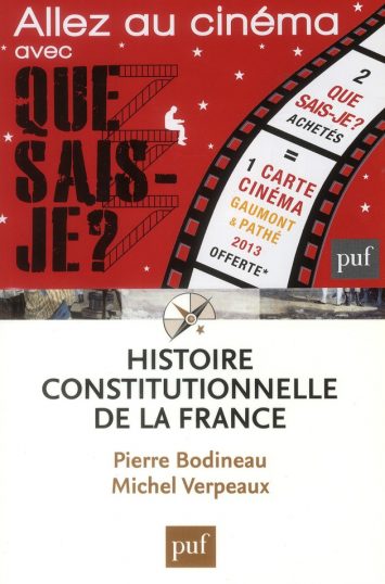 Histoire constitutionnelle de la France f5