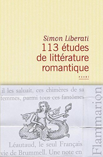 113 études de littérature romantique c13