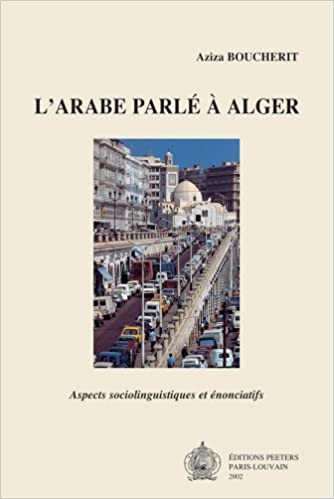 L’arabe parlé à Alger c20