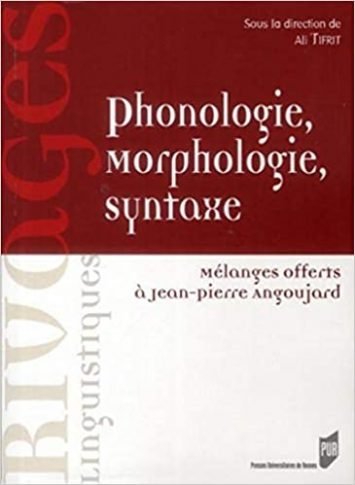 Phonologie, morphologie, c27