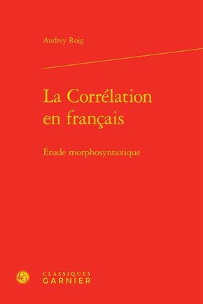 La corrélation en français c32
